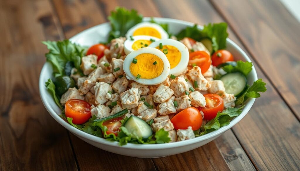 Egg and Chicken Salad