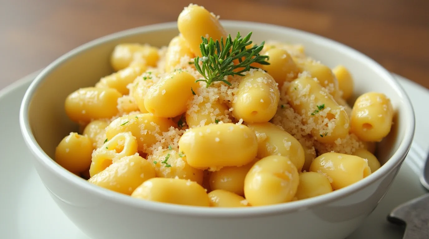 Indulge in Homemade Gnocchi Mac and Cheese